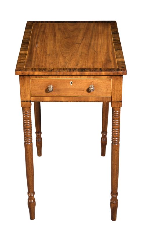 george iii mahogany work table circa 1810 - CATEGORY: ANTIQUE TABLES - DATED 19TH CENTURY