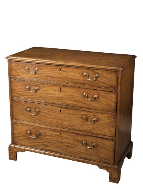 george iii mahogany chest of drawers circa 1780 - CATEGORY: ANTIQUE CHEST OF DRAWERS - DATED 18TH CENTURY