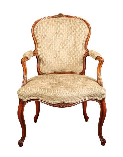 GEORGE III MAHOGANY HEPPLEWHITE CHAIR CIRCA 1785 - ADDITIONAL PHOTO 1