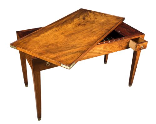 A FINE LOUIS XVI 18TH CENTURY TRIC TRAK TABLE CIRCA 1790 - ADDITIONAL PHOTO 2