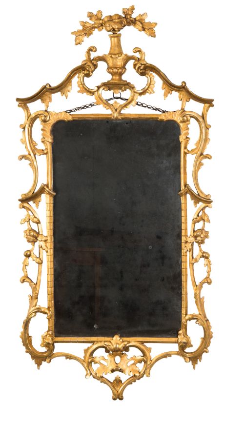 george iii giltwood mirror - CATEGORY: ANTIQUE MIRRORS - DATED GEORGIAN