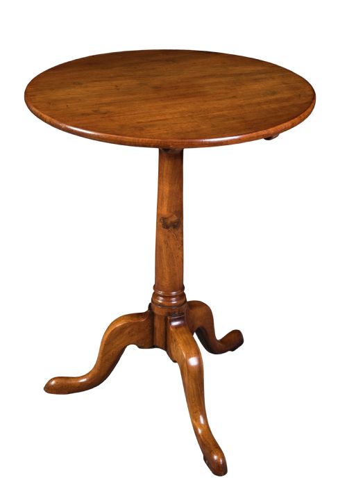 george iii round mahogany tripod table circa 1760 - CATEGORY: ANTIQUE TABLES - DATED 18TH CENTURY