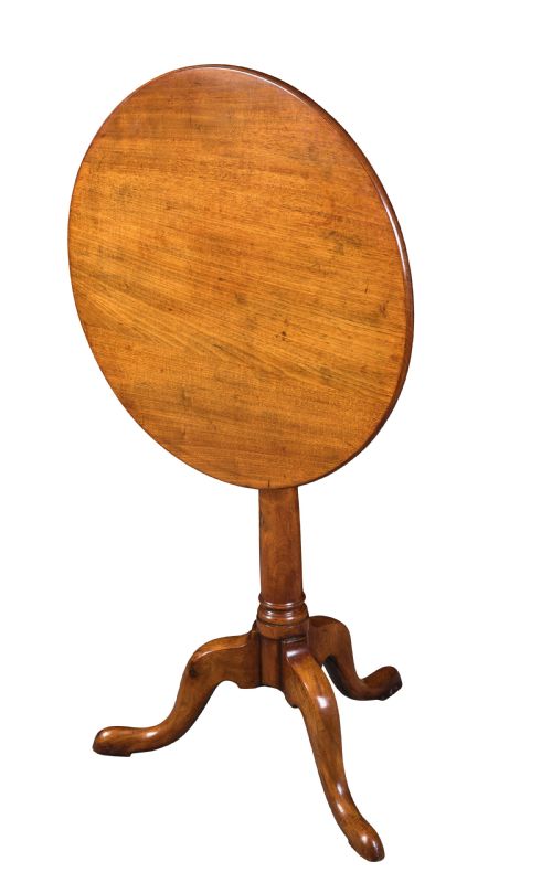 GEORGE III ROUND MAHOGANY TRIPOD TABLE CIRCA 1760 - ADDITIONAL PHOTO 1