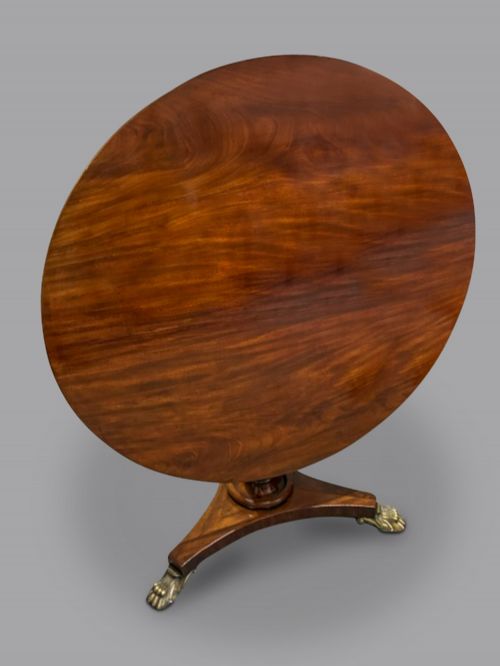 GEORGE III MAHOGANY CENTRE TABLE CIRCA 1810 - ADDITIONAL PHOTO 1