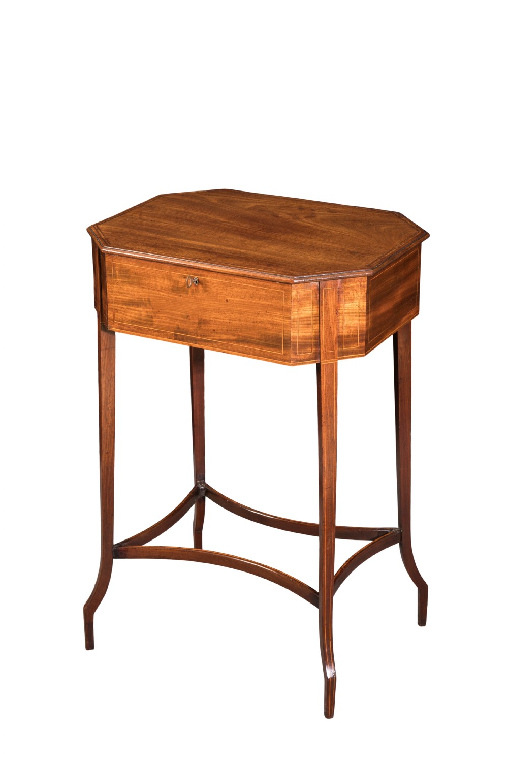 George III mahogany work table. Circa 1810 View II