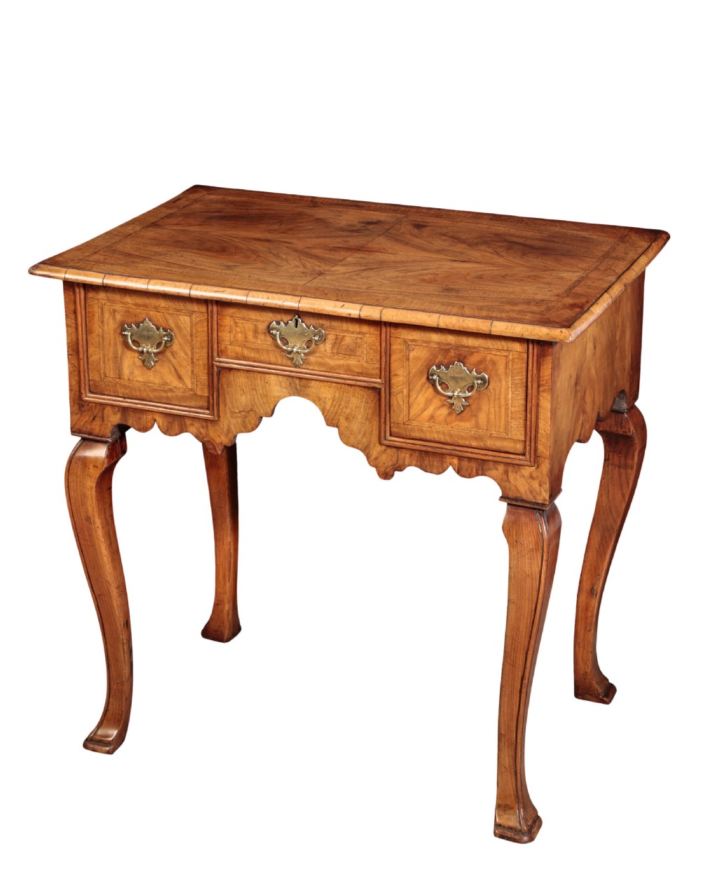 George I walnut lowboy. Circa 1720
