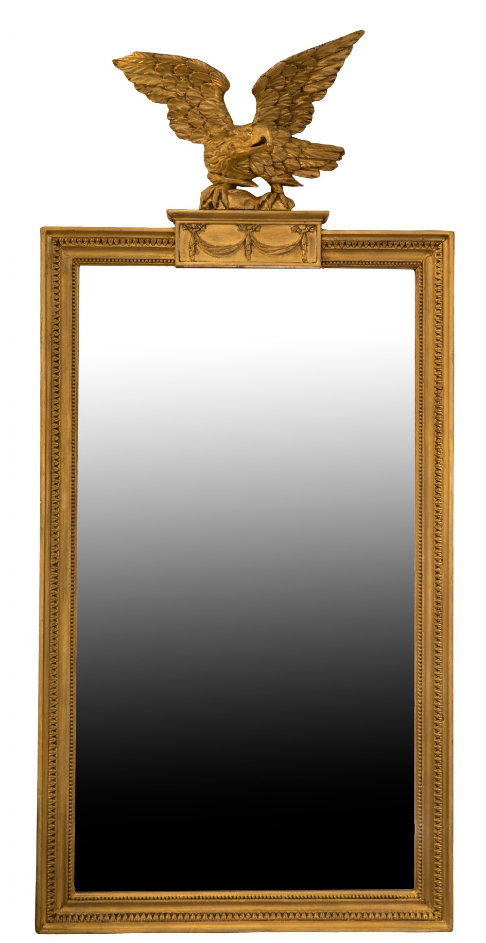 Large Regency giltwood mirror. Circa 1820