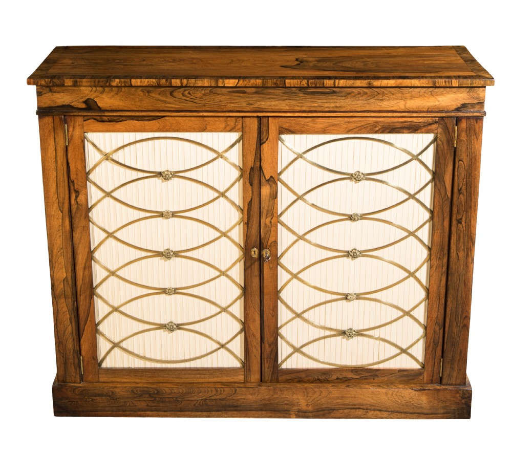 A fine Regency rosewood chiffonier. Circa 1815