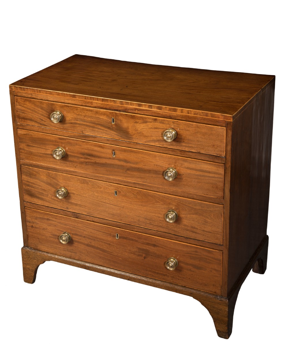 Regency mahogany chest. Circa 1815