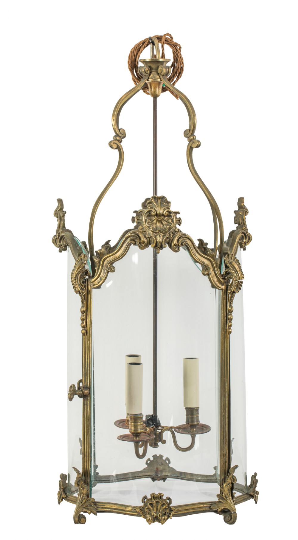 A Good 19th Century Brass Lantern Circa 1830