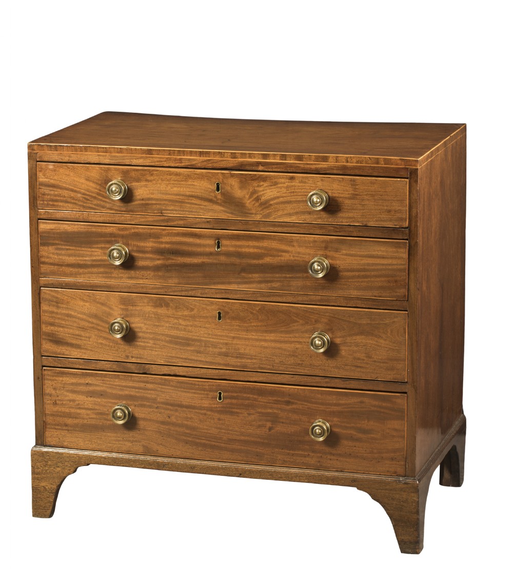 Regency Mahogany Chest Circa 1815