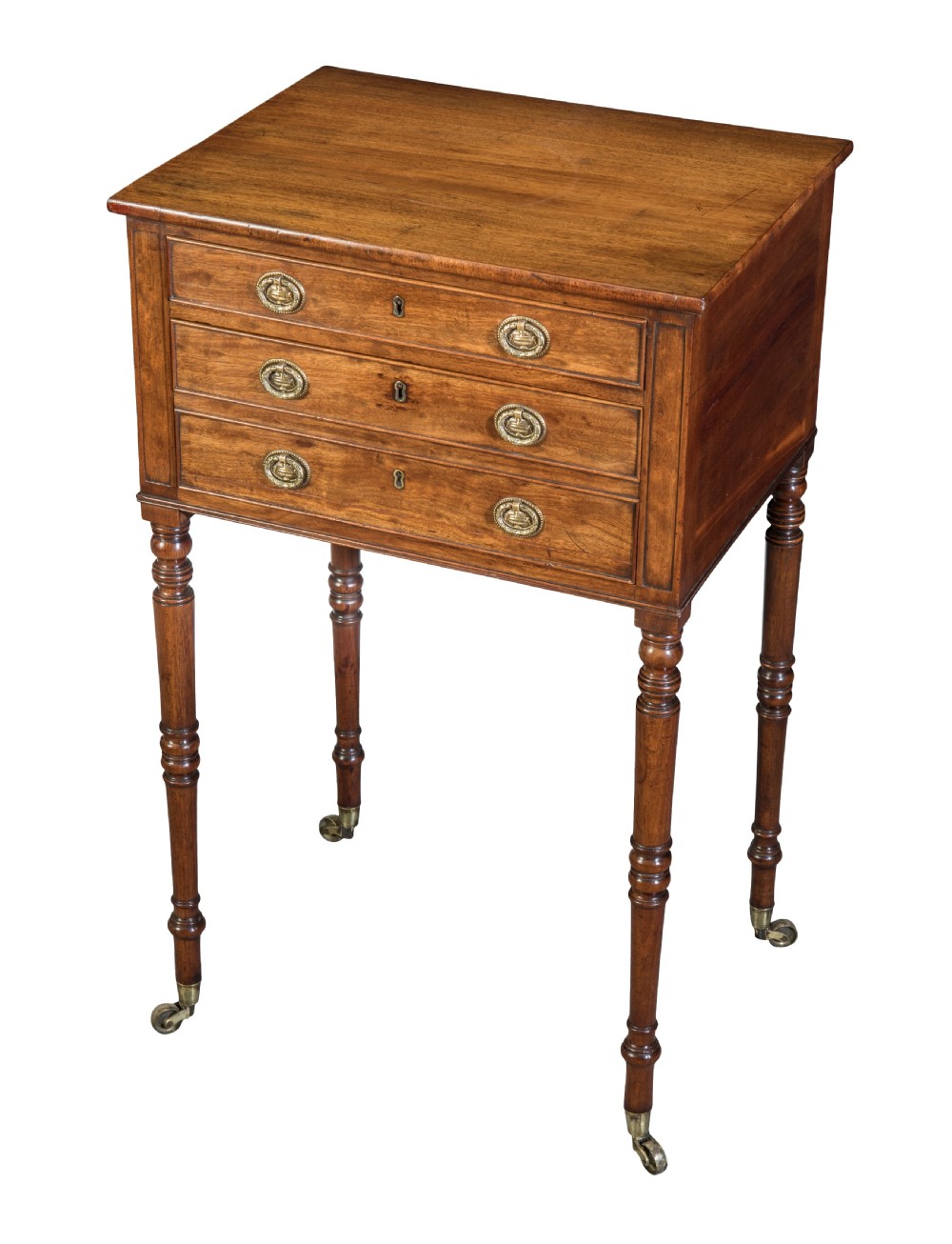 George III Mahogany Work Table