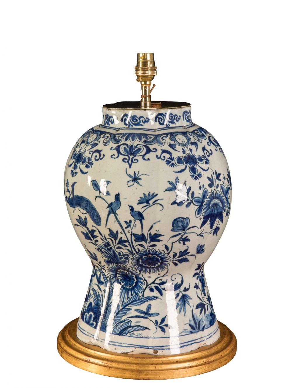 Delft Blue and White Vase