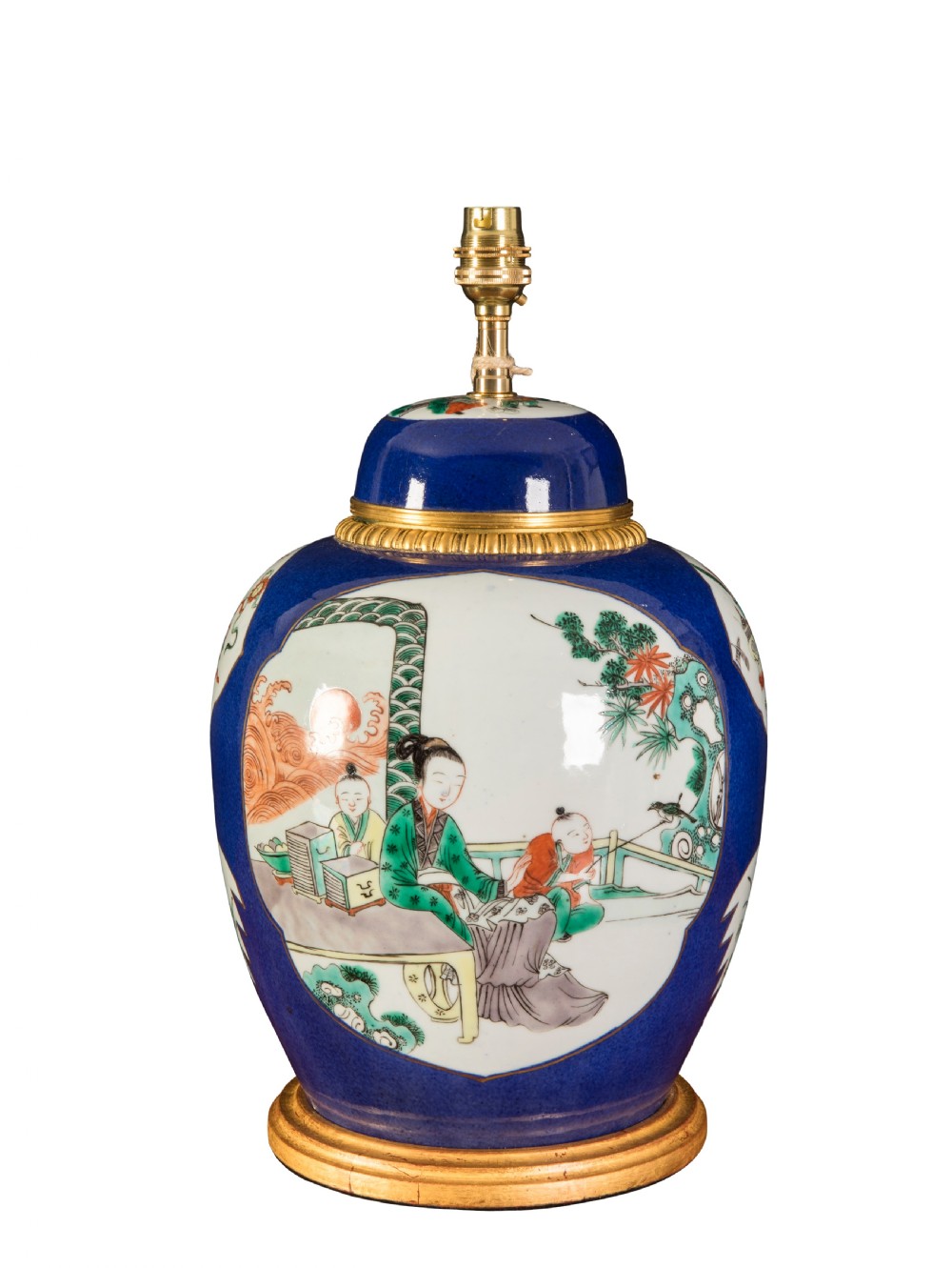 Chinese Ginger Jar Converted to Lamp