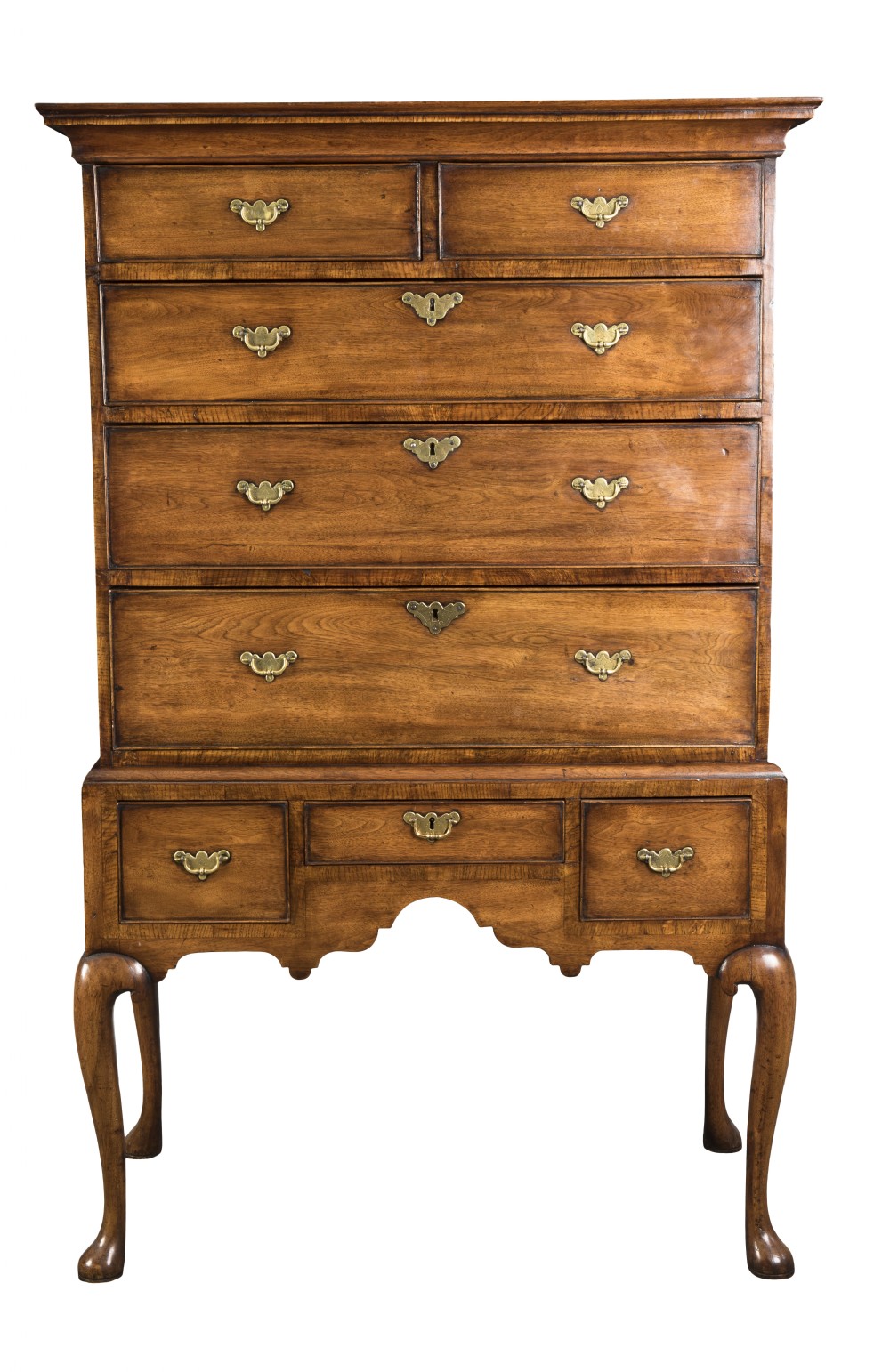 George II walnut Chest