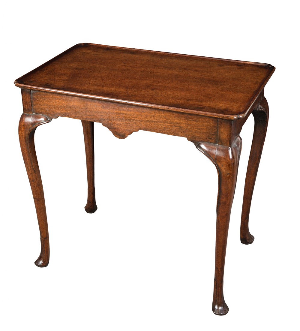 George III mahogany Irish silver table. Circa 1760