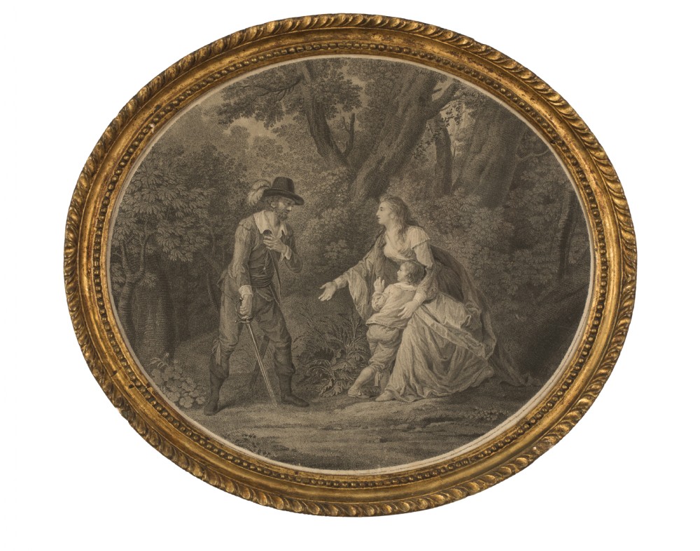 Bartolozzi engraving. Circa 1800