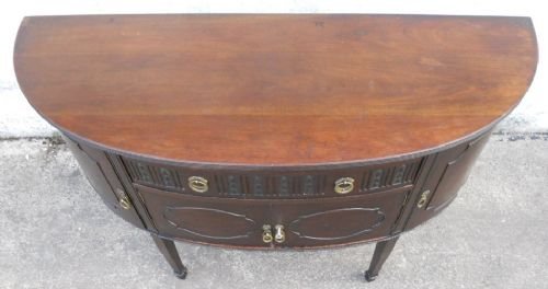 Georgian Style Bowfront Sideboard