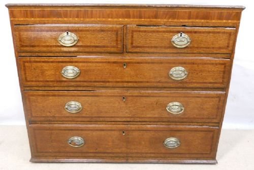 Georgian Oak Chest of Drawers