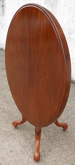 Victorian Round Mahogany Pedestal Breakfast Table