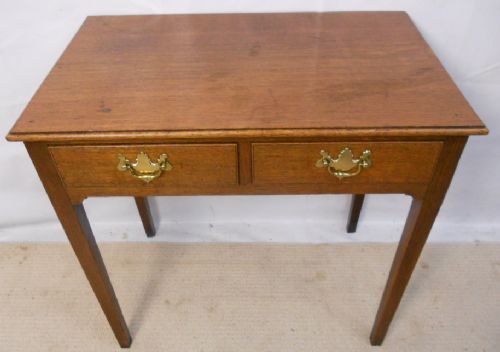 Georgian Style Oak Side Table