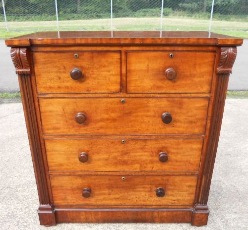 Large Victorian Mahogany Chest of Drawers