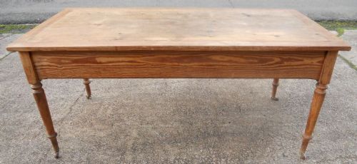 Victorian Pine Kitchen Dining Table