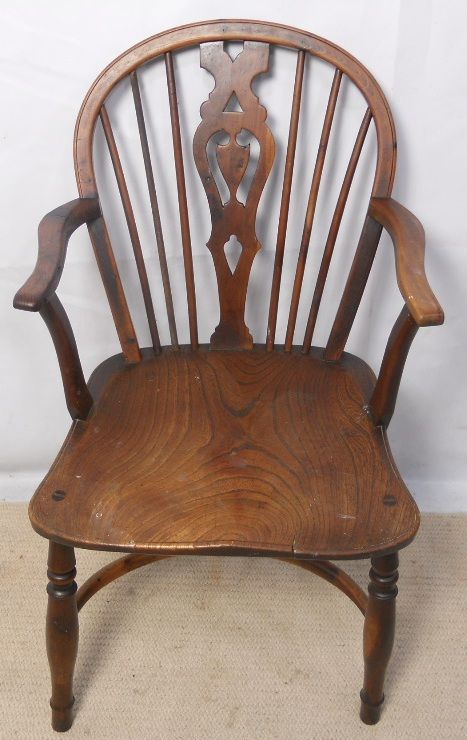 Windsor Yew & Elm Kitchen Armchair