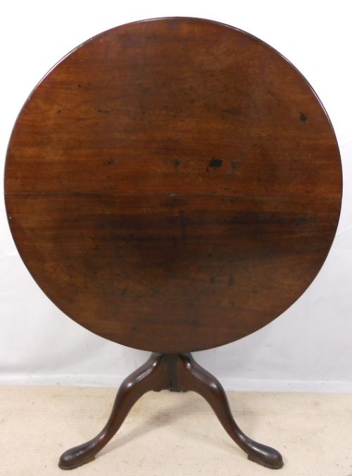 Georgian Mahogany Pedestal Breakfast Table