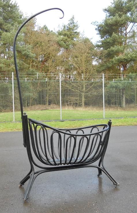 Bentwood Hanging Crib by Thonet