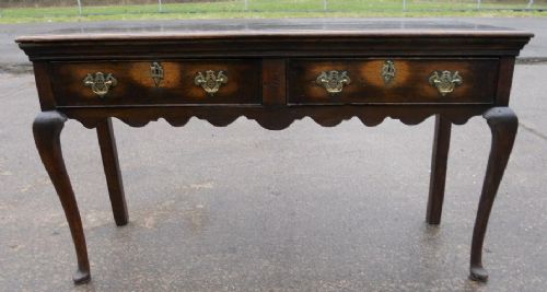 Georgian Oak Dresser Base