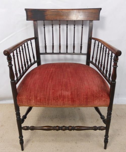 Victorian Rosewood Armchair
