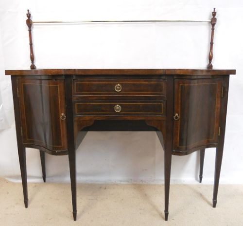 fig 1. Georgian Style Inlaid Mahogany Sideboard