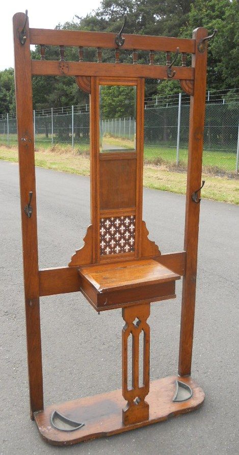 Victorian Walnut Hallstand