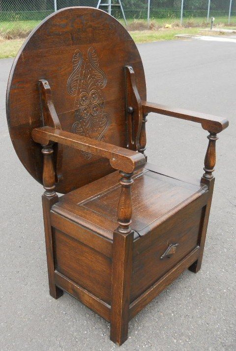 Oak Monks Seat Bench