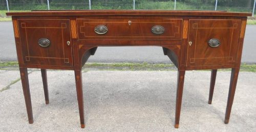 Georgian Inlaid Mahogany Sideboard