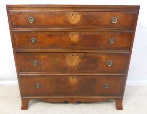 Georgian Style Small Mahogany Chest of Drawers