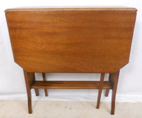 Edwardian Mahogany Dropleaf Coffee Table
