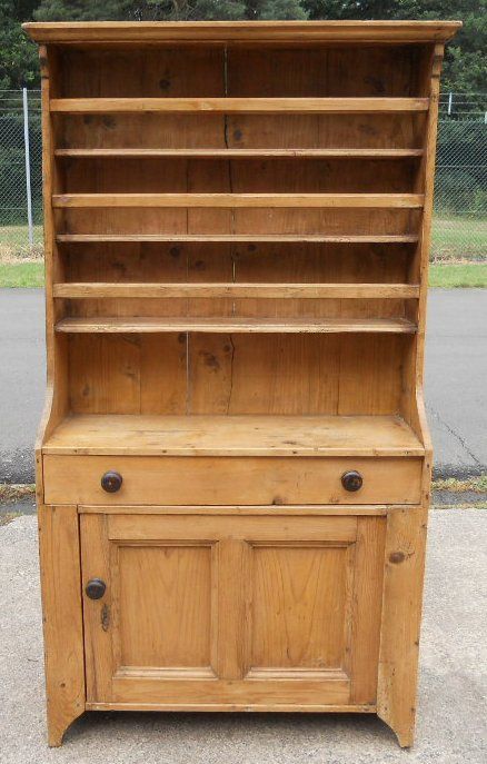 Late Georgian Stripped Pine Small Dresser