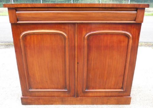 fig 1. Victorian Mahogany Chiffonier Sideboard Base