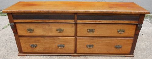 Victorian Mahogany Long Sideboard Base