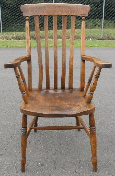 Elm & Beech Windsor Lathback Kitchen Armchair