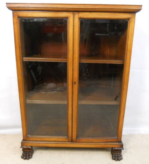 Mahogany Bookcase Cabinet