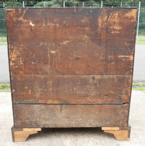 GEORGIAN OAK WRITING BUREAU - ADDITIONAL PHOTO 14