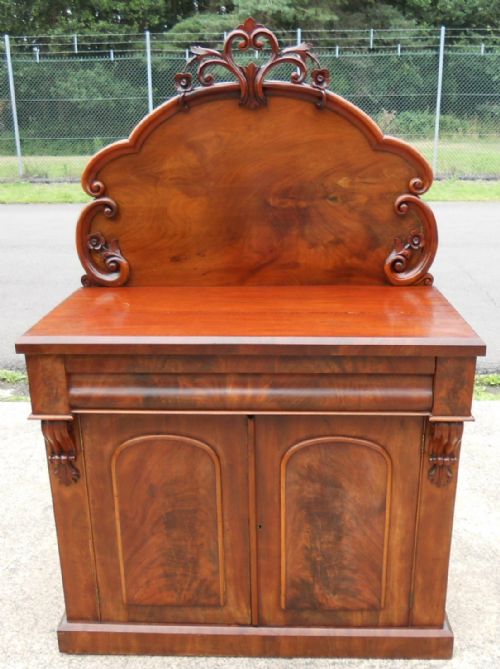 Victorian Mahogany Chiffonier Sideboard