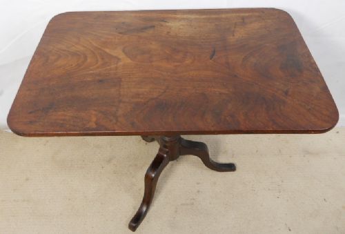 fig 1. Georgian Mahogany Tripod Supper Table