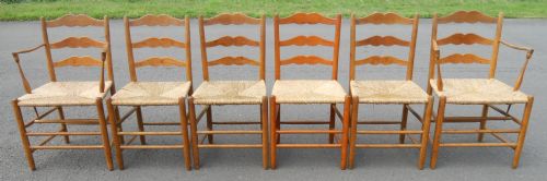 Set of Six Arts & Craft Clissett Chairs