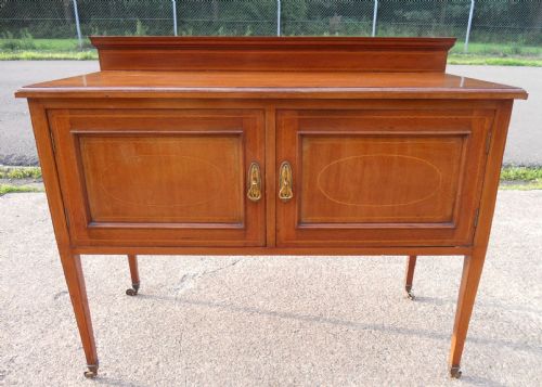 Edwardian Mahogany Side Cabinet