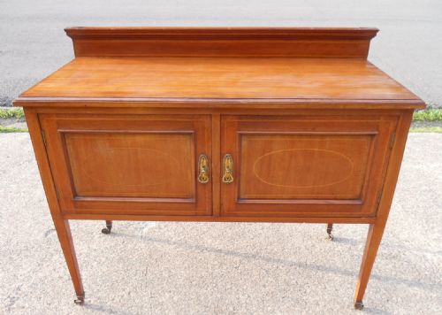 fig 1. Edwardian Mahogany Side Cabinet