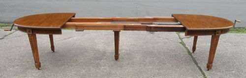 fig 4. Edwardian Mahogany Dining Room Suite with Table to Seat Ten
